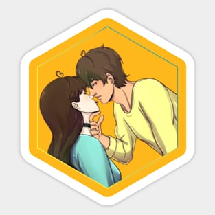 Vespiary Becca Hazy Griff Orian Character Art Sticker